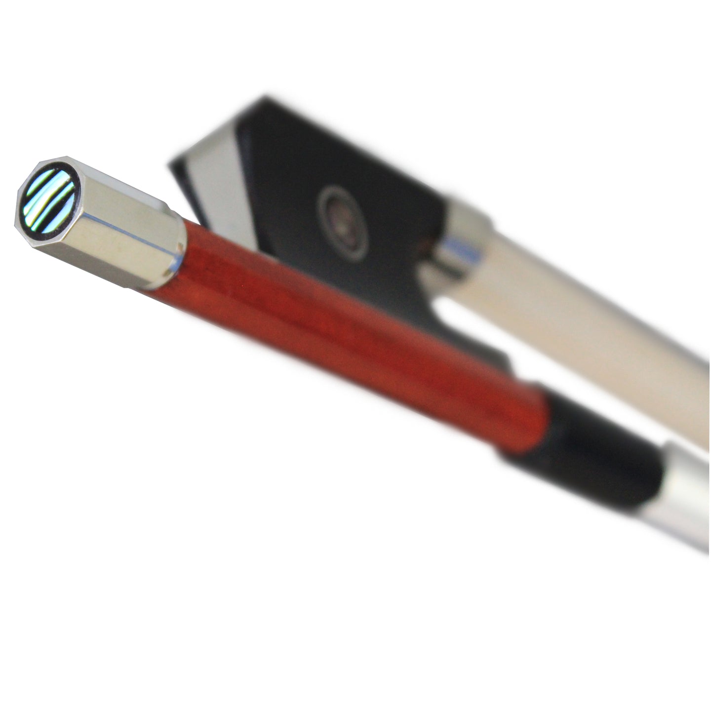 JYR 101CN1 Pernambuco Nickel Silver Mounted Cello Bow