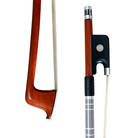 JYR 104A Pernambuco Silver Mounted Intermediate Viola Bow