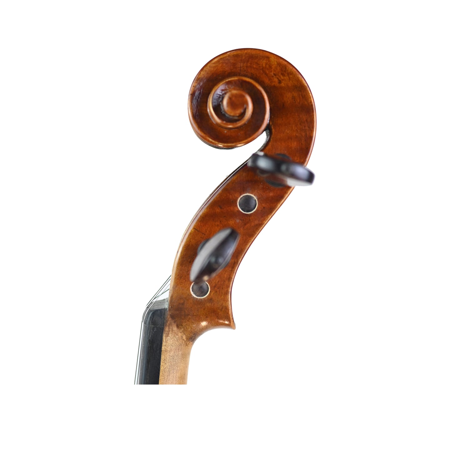 7002 antique violin left scroll