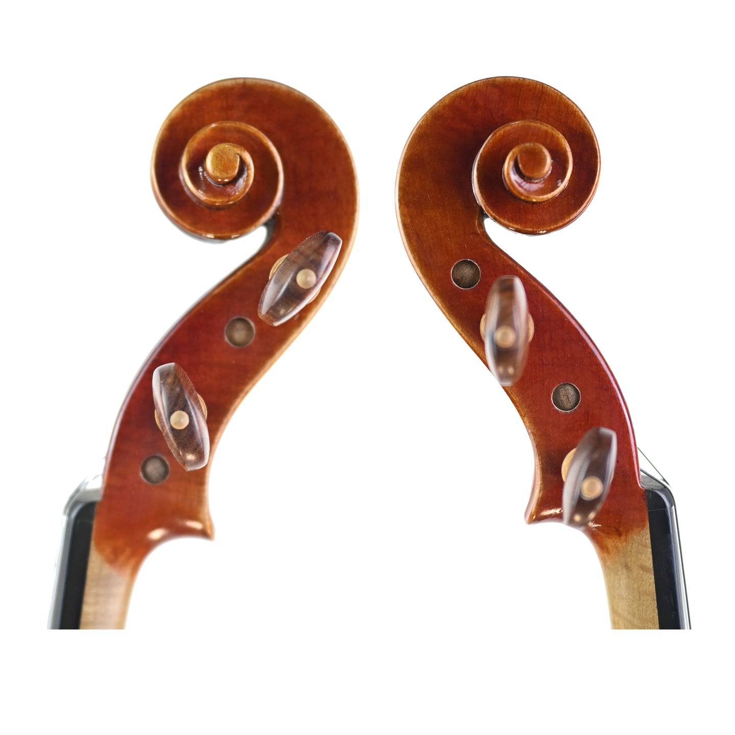 7010 red violin scrolls