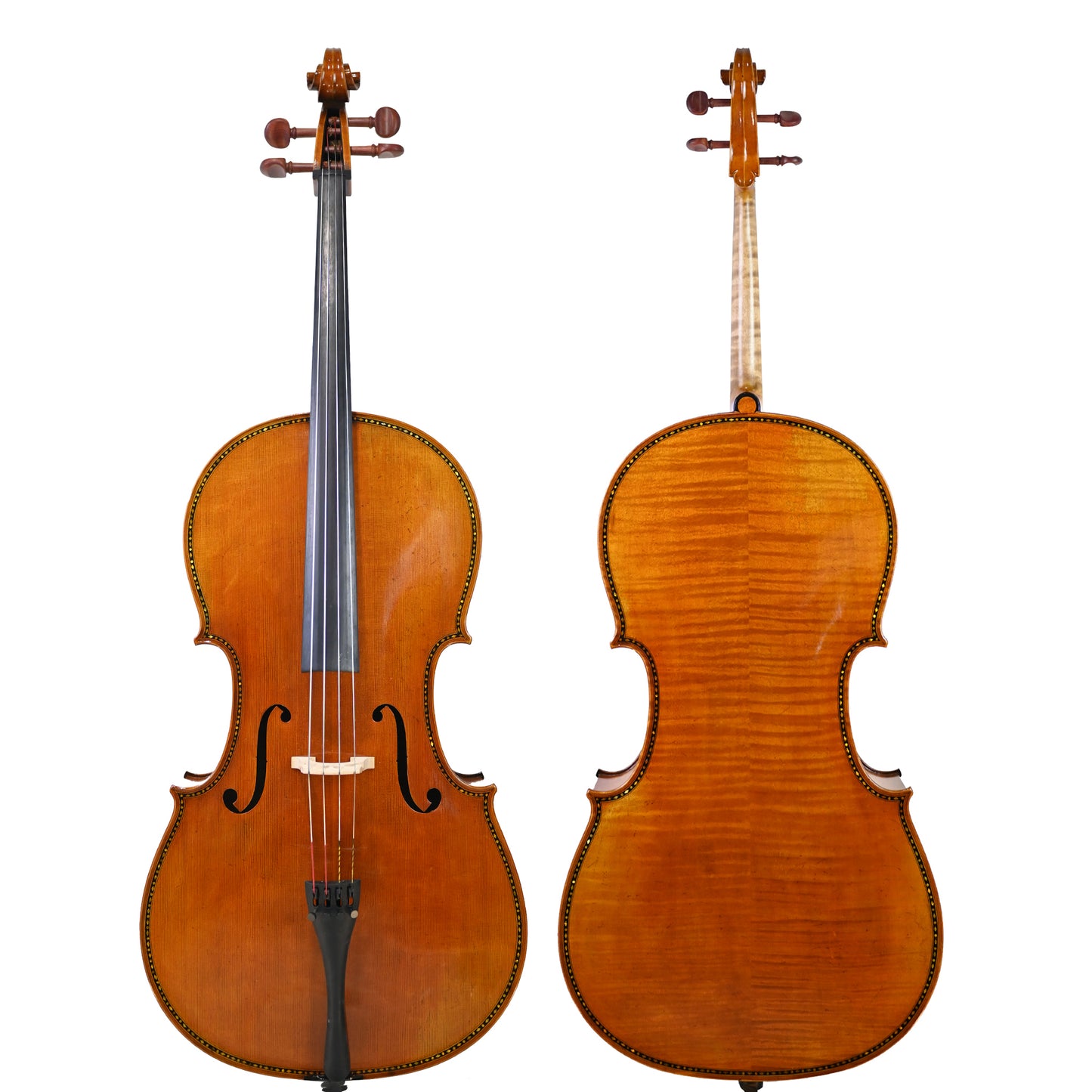 JYR 7050 Strad Cello With Shell Purfling