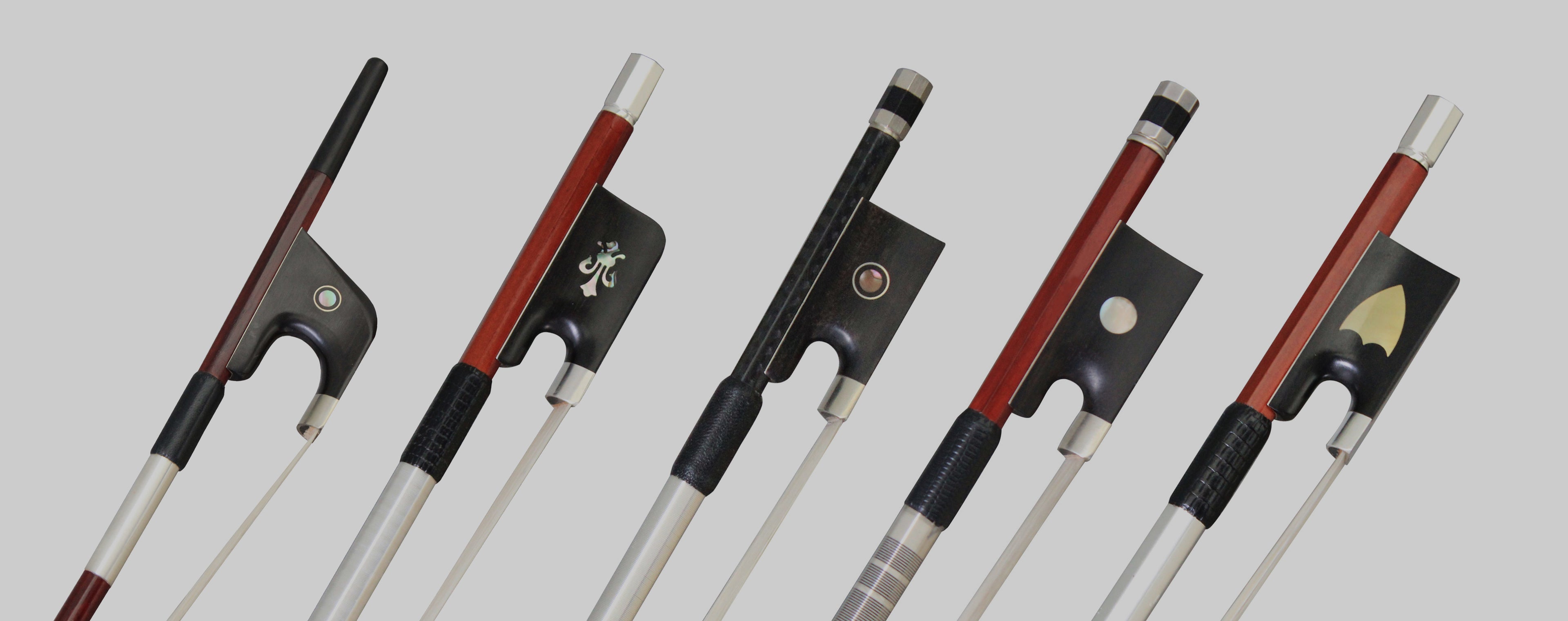 All violin bows banner