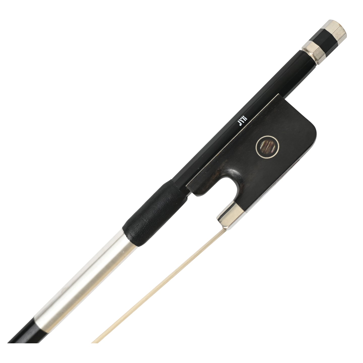 JYR 101CN1 Black Carbon Fiber Cello Bow