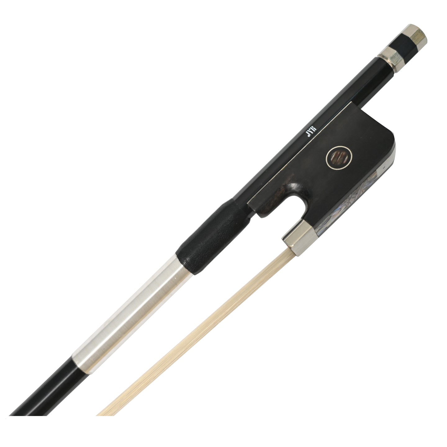 JYR 101CN1 Black Carbon Fiber Cello Bow