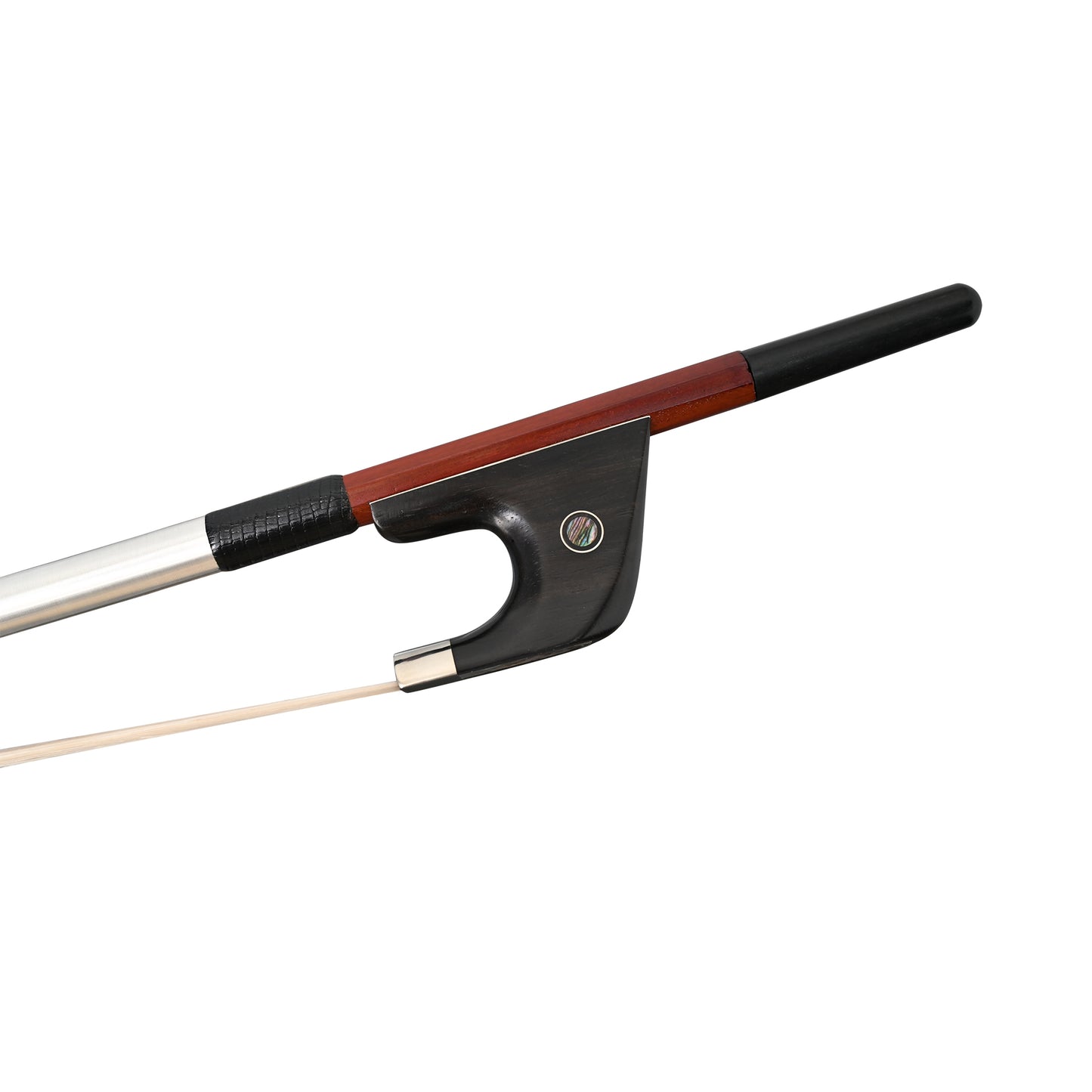 JYR 101GN Pernambuco Nickel Mounted German Double Bass Bow