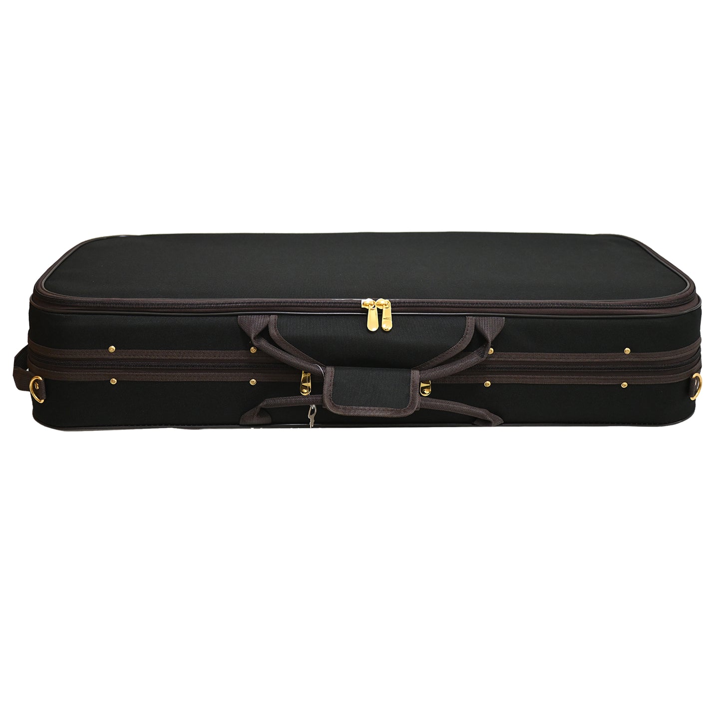Rectangle Oxford Cloth Portable 15.5inch Viola Case with Hygrometer