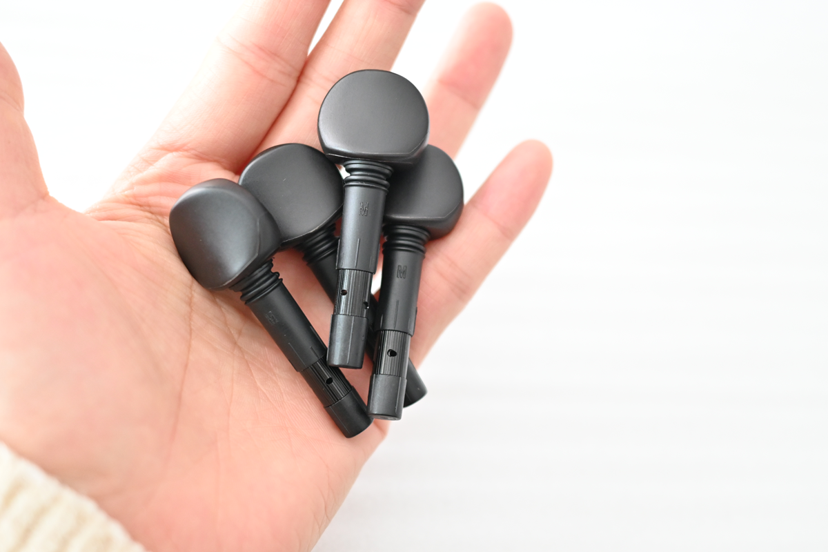 JYR 4pcs Geared Pegs For Violin, 8.5mm