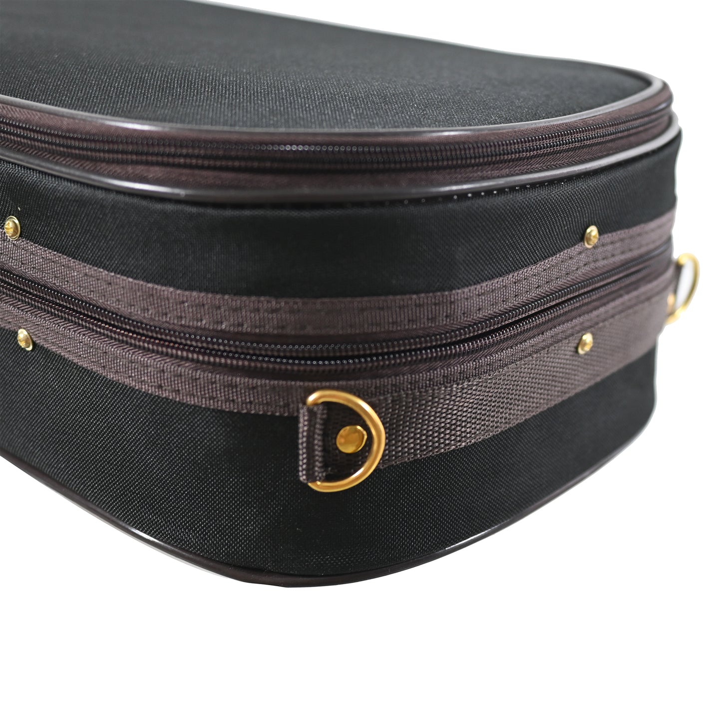 Rectangle Oxford Cloth Portable 15.5inch Viola Case with Hygrometer