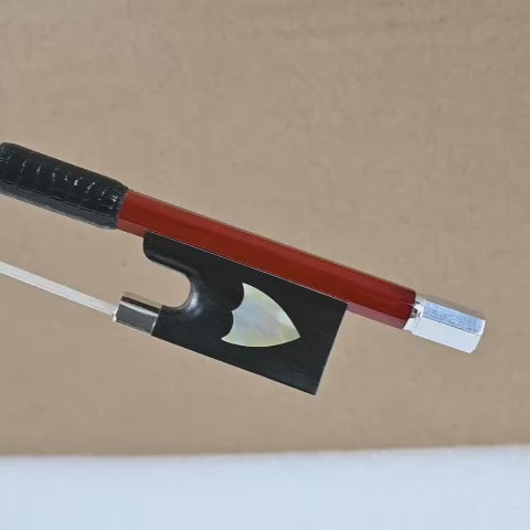 JYR 101VS Pernambuco Shield inlay Violin Bow