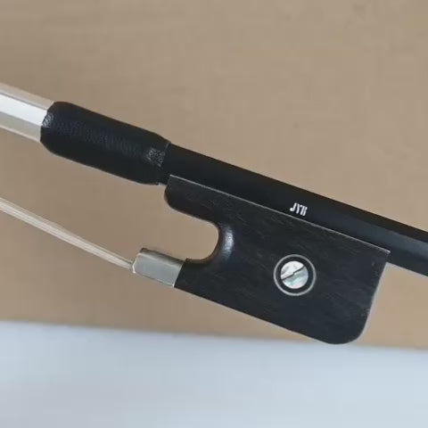 JYR 201C Black Carbon Fiber Cello Bow