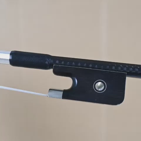 JYR 202C Black Weave Carbon Fiber Cello Bow