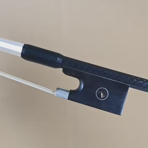 JYR 202V Black Weave Carbon Fiber Violin Bow