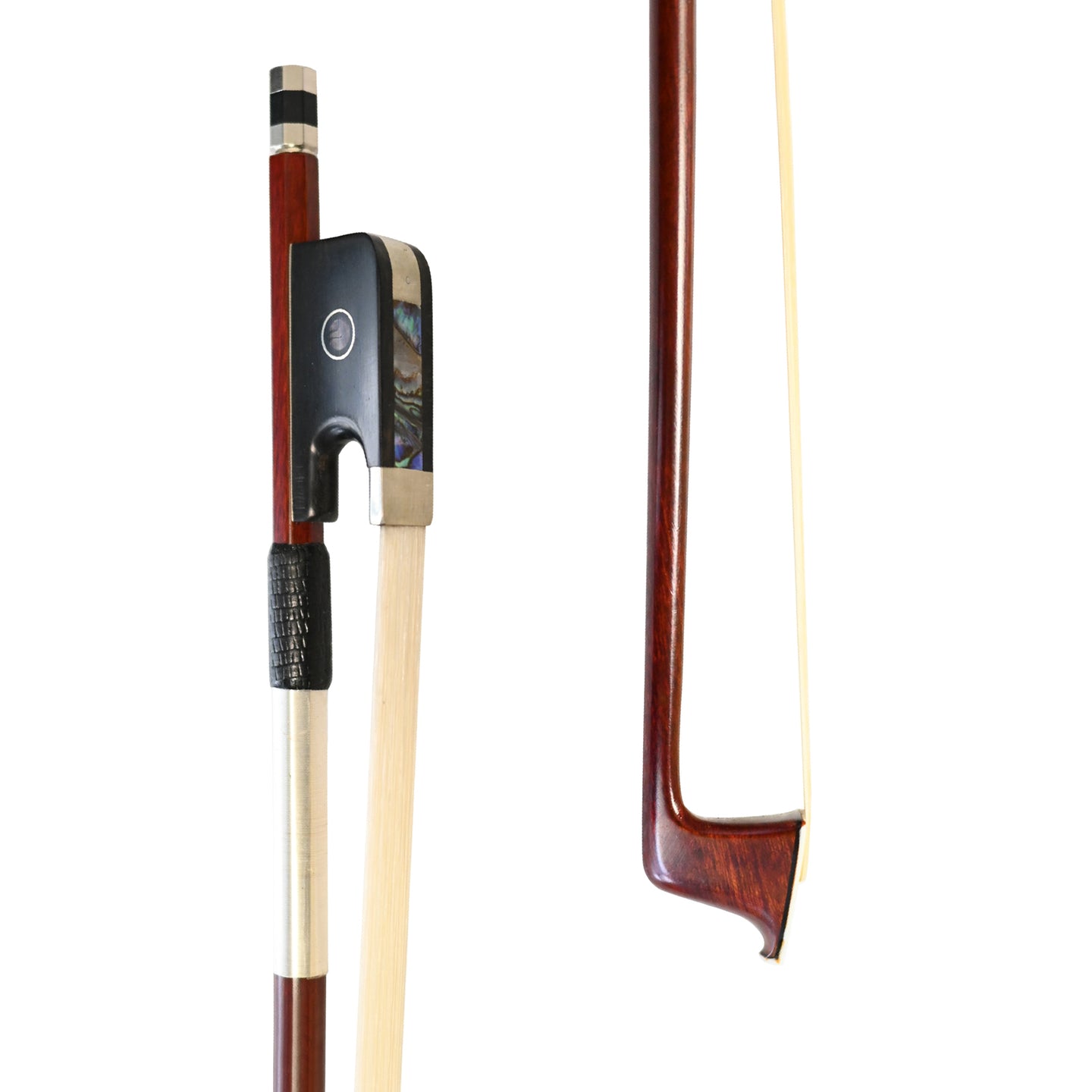 JYR 204A Wooden Cover Carbon Fiber Viola Bow